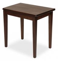 Стол TEMPIO (mod. F-SR3220VD W4)дерево гевея/мдф, 52.5x80(80x105)x76см, walnut (орех)