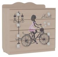 Амели Комод дуб млечный фото Амели Комод дуб млечный