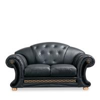 Диван Versace 2-х местный лавсит черный. Фото №1