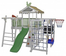 Комплекс игровой ДК1Б, бирюзовый, серый. Фото №2