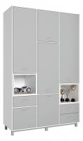 Шкаф комбинированный Polini kids Mirum 2335, белый фото Шкаф комбинированный Polini kids Mirum 2335, белый. Фото №1