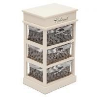 Тумба Ouverture 3 4336 с 3-я корзинами и ящиком фото Тумба Ouverture 3 4336 с 3-я корзинами и ящиком. Фото №1