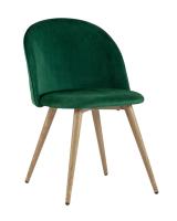 Стул Лион велюр с ромбами зеленый фото Стул Лион велюр с ромбами зеленый. Фото №1