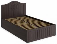 кровать 2000*1200 Монблан МБ-608К (с ламелями и подъемным механизмом) орех шоколадный