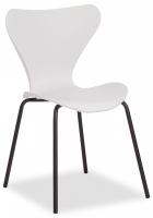 Стул Jacobsen  (mod DC 102)  пластик/металл, 50 х 46 х 82 см , белый 018/черный  (поставляется по 4 шт) фото Стул Jacobsen  (mod DC 102)  пластик/металл, 50 х 46 х 82 см , белый 018/черный  (поставляется по 4 шт). Фото №1