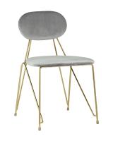 Стул Элис светло-серый фото Стул Элис светло-серый. Фото №1