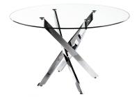 Стол стеклянный Komo 110 Chrome