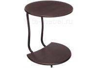 Журнальный стол Андромеда черный матовый / орех