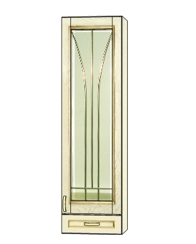 Шкаф настенный Злата ЗТ-4040/В (-01). Фото №2