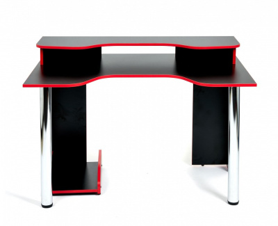 Подставка п/сист. блок StrikeRack NEO black/red, черный/красная кромка фото Подставка п/сист. блок StrikeRack NEO black/red, черный/красная кромка. Фото №2