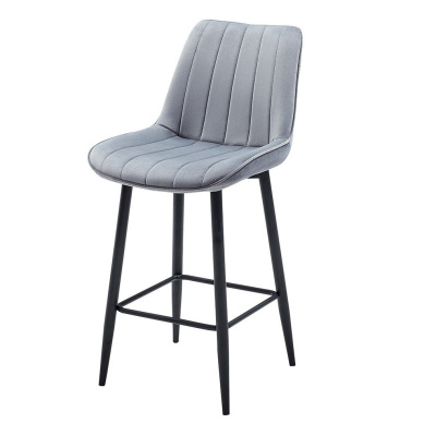 Стул полубарный CG1953B серый UF910-03 фото Стул полубарный CG1953B серый UF910-03. Фото №3