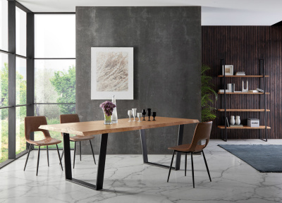 Обеденный стол DUPEN DT-100 Натурал NAYRA фото Обеденный стол DUPEN DT-100 Натурал NAYRA. Фото №5