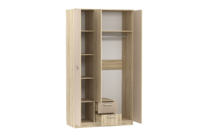 Акварель НМ 013.08-01 М1 Шкаф комбинированный Капучино/Дуб сонома, Дуб Сонома фото Акварель НМ 013.08-01 М1 Шкаф комбинированный Капучино/Дуб сонома, Дуб Сонома. Фото №2