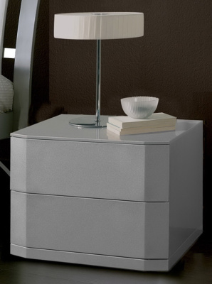 Тумба прикроватная DUPEN М-102 серебро. Фото №4