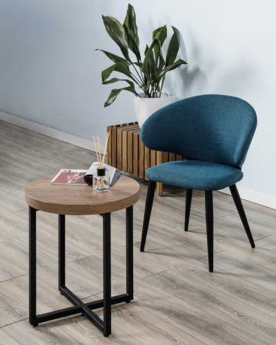 Стол журнальный Loft №3 Дуб Табак. Фото №8