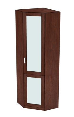 Шкаф Карина 0738/С угловой (со стеклом). Фото