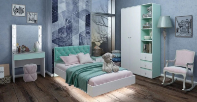 Стол туалетный Тифани,белый. Фото