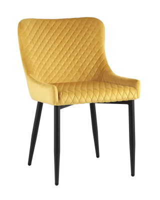 Стул Ститч велюр оранжевый. Фото №2