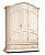 Шкаф для платья и белья Босфор-Премиум ГМ 6213