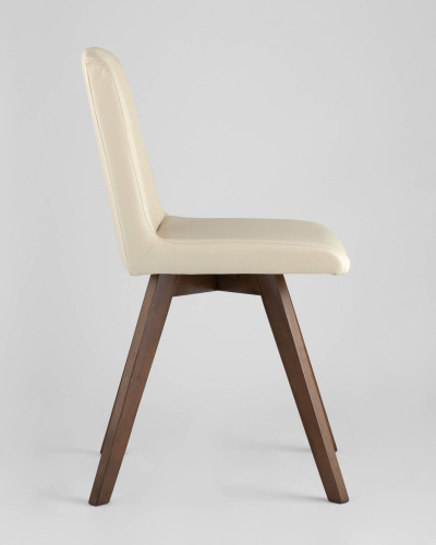 Стул MARTA PU бежевый 4 шт.. Фото №4