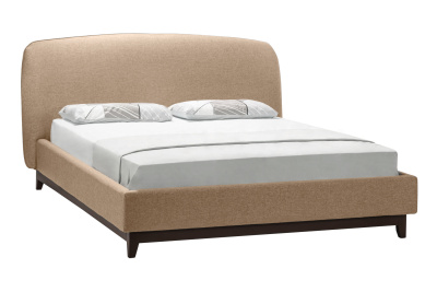 Кровать с ортопедическим основанием 1.6 Сканди Лайт Бежевый. Фото №2