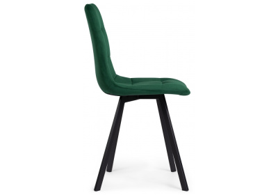 Стул Чилли  черный / зеленый. Фото