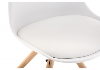 Стул деревянный Bonito белый. Фото