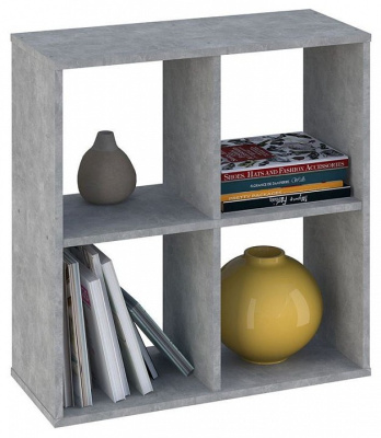 Стеллаж Polini Home Smart, серый. Фото