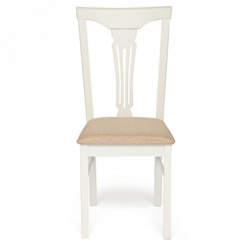 Стул - Гермес/ Hermes Цвет: Ivory white. Цвет обивки: ткань песочная (Jaffy 104-58) (поставляется только по 2 шт). Фото №2