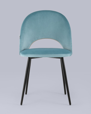 Стул Меган велюр пыльно-голубой. Фото №5