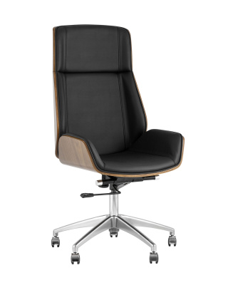 Кресло руководителя TopChairs Crown черное фото Кресло руководителя TopChairs Crown черное. Фото №2