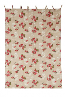 Занавеска на завязках с подхватами Secret De Maison Summer Garden. Фото №2