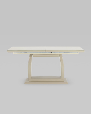 Стол обеденный Орлеан раскладной 160-215*90 бежевый. Фото