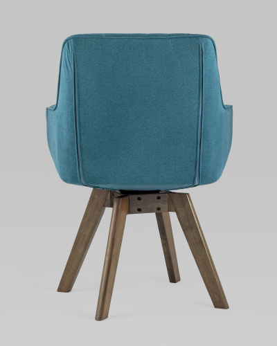 Стул вращающийся MANS бирюзовый 2 шт.. Фото №8