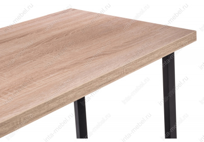 Стол Лофт сонома / черный матовый. Фото №3