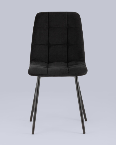 Стул Oliver велюр черный. Фото №5
