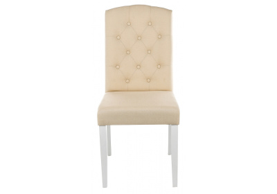 Стул деревянный Menson white / fabric сream фото Стул деревянный Menson white / fabric сream. Фото №3