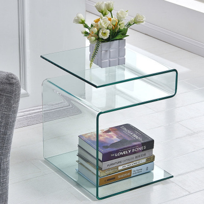 Стол журнальный F-C601 прозрачный. Фото