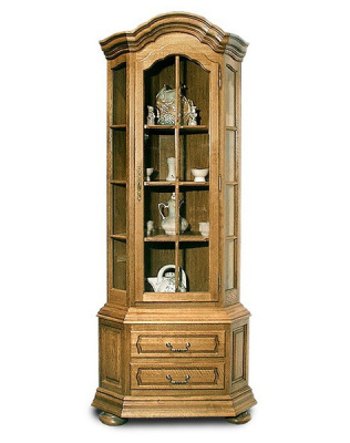 Шкаф для посуды (угловой) Ноктюрн ГМ 5260. Фото