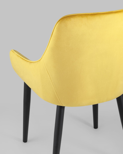 Стул Диана велюр оранжевый. Фото №8