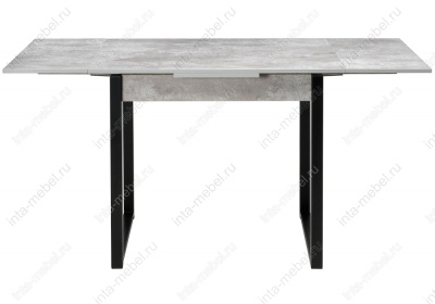 Стол деревянный Форли бетон / черный матовый. Фото №4