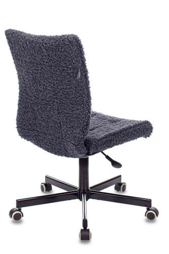 Кресло Бюрократ CH-330M синий экомех крестовина металл черный. Фото №6