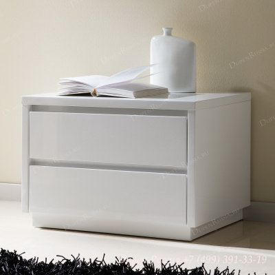 Тумба прикроватная DUPEN М-96 белая. Фото №3