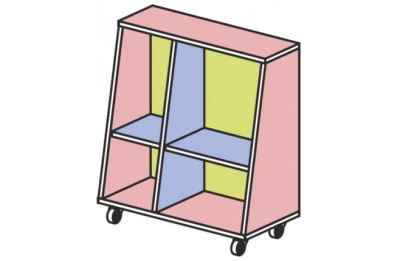 Шкаф навесной открытый Силуэт. Фото №2