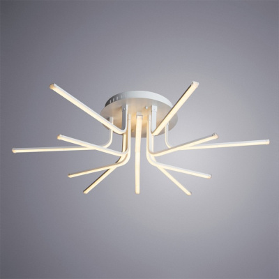 Люстра на штанге Arte Lamp Stick A6207PL-12WH фото Люстра на штанге Arte Lamp Stick A6207PL-12WH. Фото №2