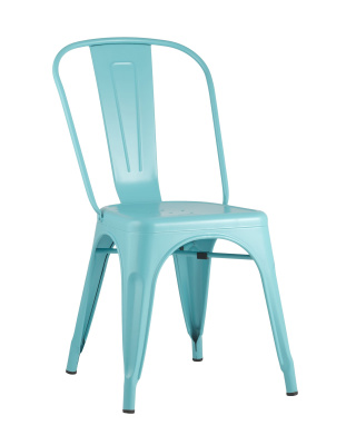 Стул TOLIX голубой матовый. Фото №2