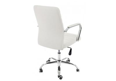 Стул Компьютерное кресло Tongo белое. Фото №5