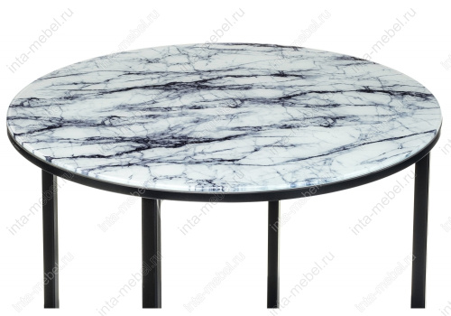 Журнальный стол Волопас белый мрамор. Фото №3