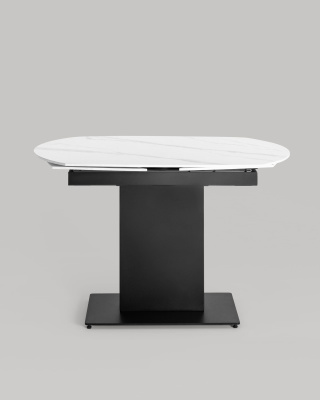 Стол обеденный Хлоя раскладной 120-180*90 керамика светлая. Фото