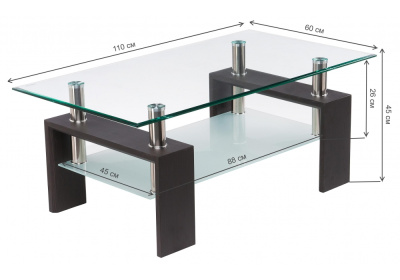 Журнальный стол CT1-052 wenge. Фото №2